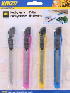Cutter Teppichmesser 4er Set