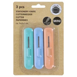 Cutter Teppichmesser Set 9 cm 3-teilig