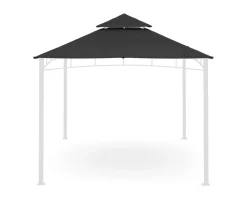 Dach Gartenpavillon GAZ 4 x 3 m anthrazit