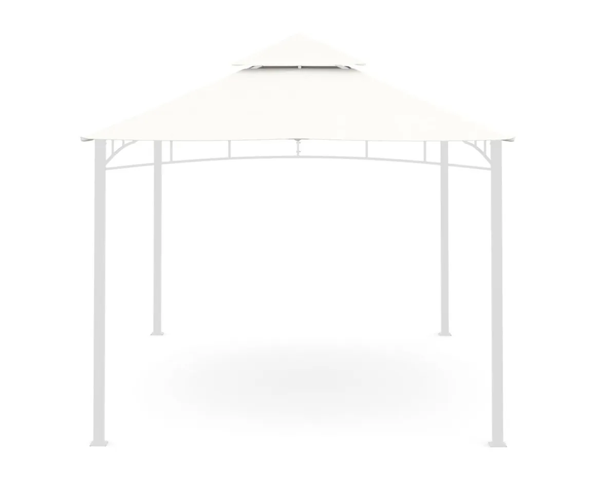 Dach Gartenpavillon GAZ 4 x 3 m beige