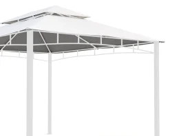 Dach Gartenpavillon GAZ 4 x 3 m beige