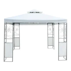 Dach Gartenpavillon LAVEN 4 x 3 m beige