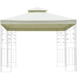 Dach Gartenpavillon LILIA 3 x 3 m beige
