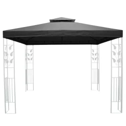 Dach Gartenpavillon ZEN 3 x 3 m anthrazit