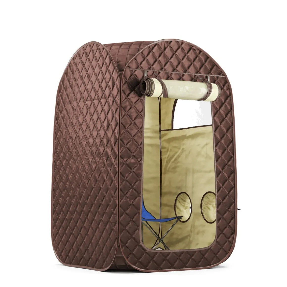 Dampfsauna tragbar 88 x 88 x 145 cm