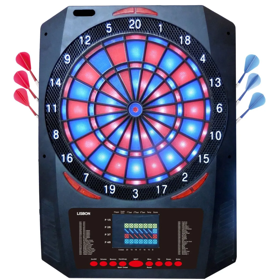 Dartscheibe elektronisch LISBON