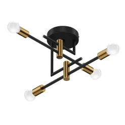 Deckenlampe ARCLINE gold/schwarz
