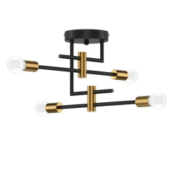 Deckenlampe ARCLINE gold/schwarz