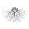 Deckenlampe CELESTIA silber mit Glas | GONSER.CH