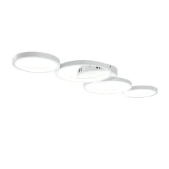 Deckenlampe LEGGERO 88 x 31 cm weiss