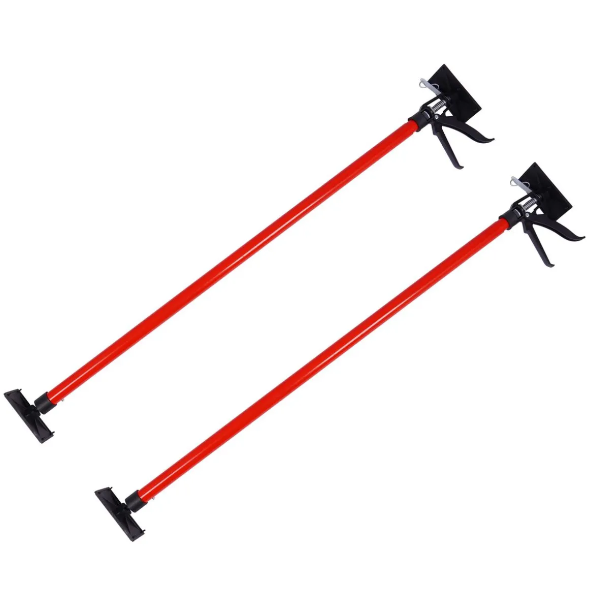 Deckenstütze 115 - 290 cm 2er Set rot