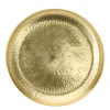 Dekoteller Unterteller 50 cm gold