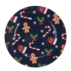 Dekoteller Unterteller Weihnachtsdeko 33 cm