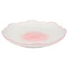 Dessertteller Keramik Blume 20 cm