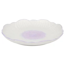 Dessertteller Keramik Blume 20 cm