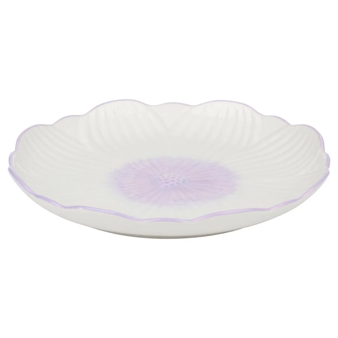 Dessertteller Keramik Blume 20 cm