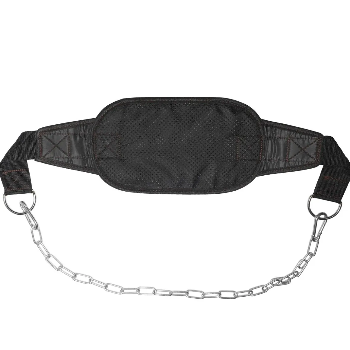 Dip Belt mit Stahlkette 84 cm schwarz