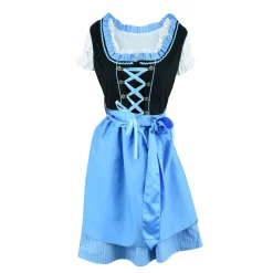 Dirndl Kleid blau Grösse 42