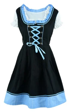 Dirndl Kleid blau Grösse 36