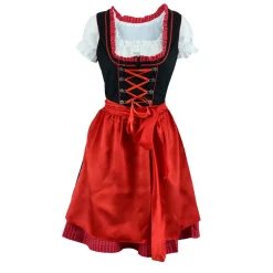 Dirndl Kleid rot Grösse 36
