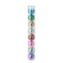 Discokugel Set 4 cm 8-teilig bunt