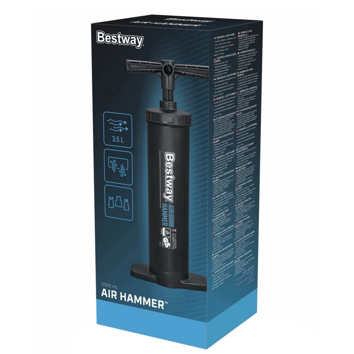 Doppelhubkolbenpumpe Air Hammer 3.5L