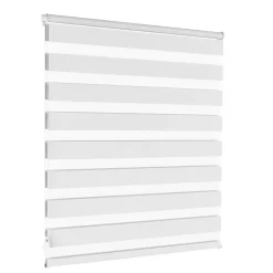 Doppelrollo weiss 90 x 100 cm