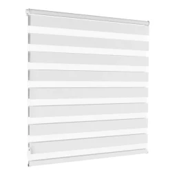 Doppelrollo weiss 100 x 100 cm