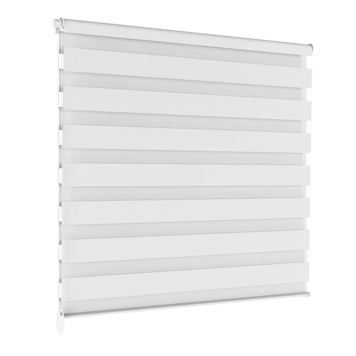 Doppelrollo weiss 100 x 100 cm