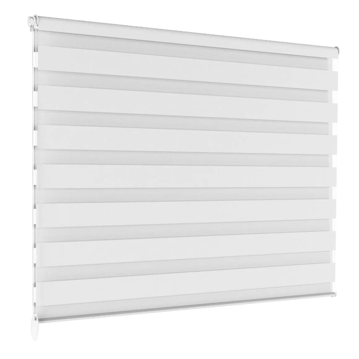 Doppelrollo weiss 120 x 100 cm