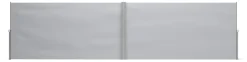 Doppelseitenmarkise VIA 200 x 800 cm grau