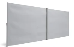 Doppelseitenmarkise VIA 200 x 800 cm grau