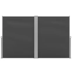 Doppelseitenmarkise VIA 180 x 800 cm anthrazit