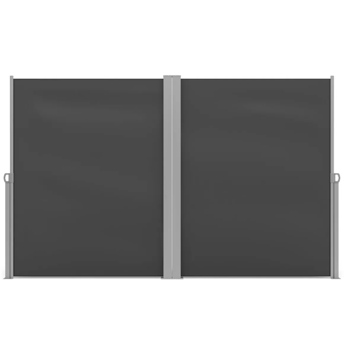 Doppelseitenmarkise VIA 180 x 800 cm anthrazit