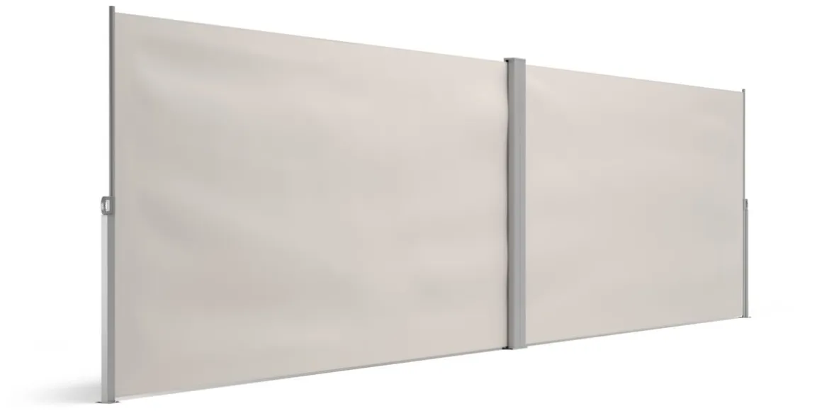 Doppelseitenmarkise VIA 180 x 800 cm beige