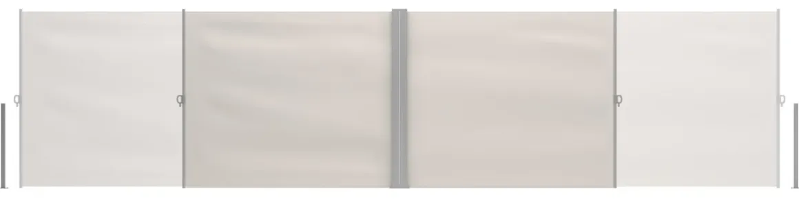 Doppelseitenmarkise VIA 180 x 800 cm beige