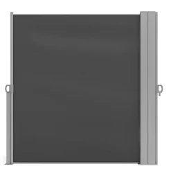 Doppelseitenmarkise VIA 160 x 800 cm anthrazit