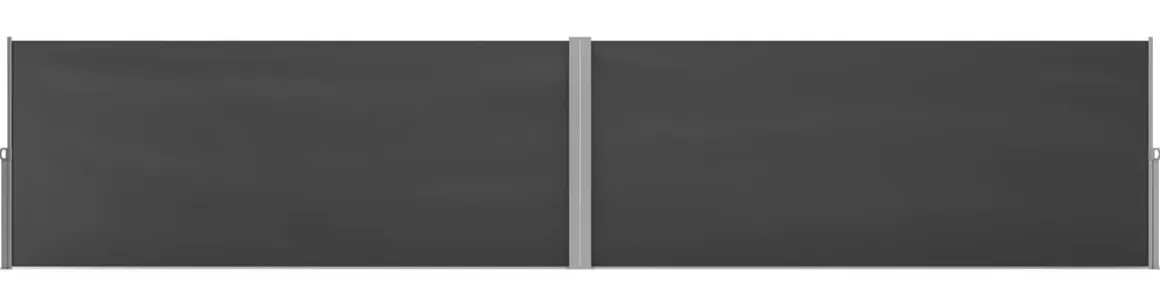 Doppelseitenmarkise VIA 160 x 800 cm anthrazit
