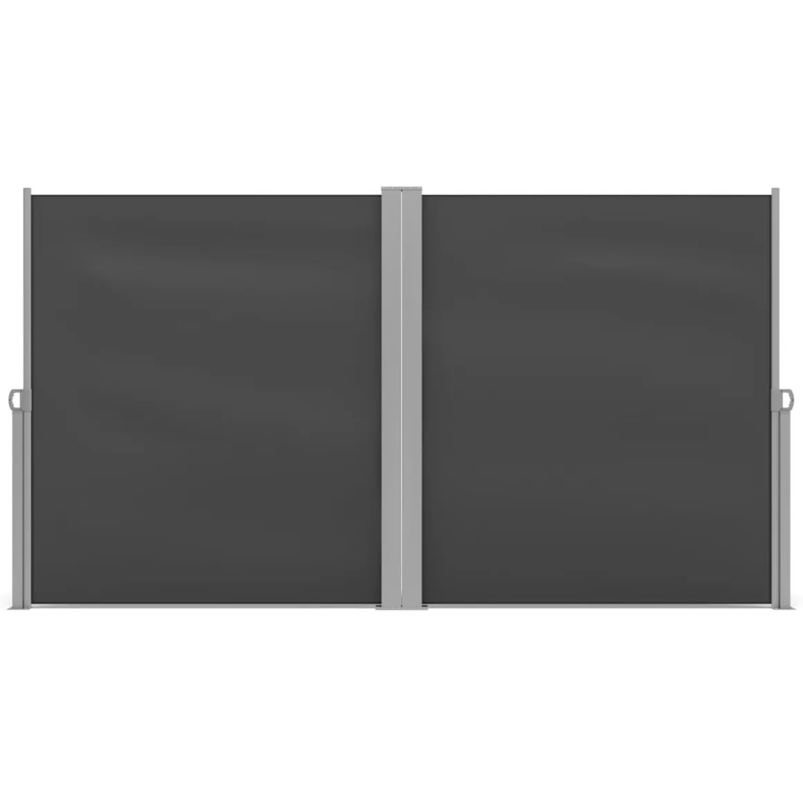 Doppelseitenmarkise VIA 160 x 800 cm anthrazit