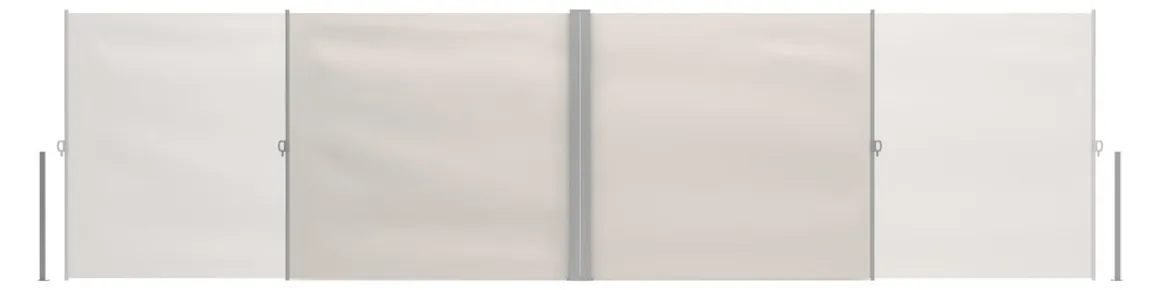 Doppelseitenmarkise VIA 200 x 800 cm beige