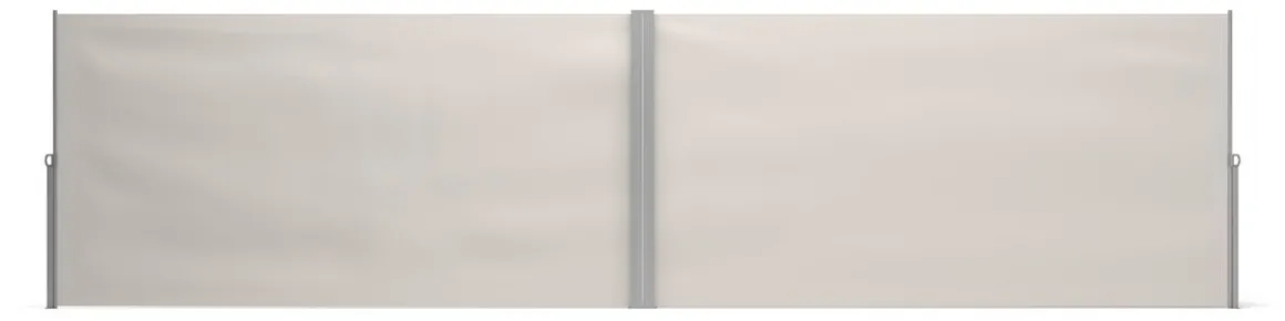 Doppelseitenmarkise VIA 200 x 800 cm beige