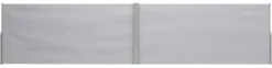 Doppelseitenmarkise VIA 180 x 800 cm grau
