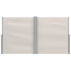 Doppelseitenmarkise VIA 160 x 800 cm beige