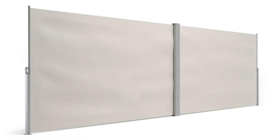Doppelseitenmarkise VIA 160 x 800 cm beige