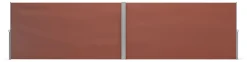 Doppelseitenmarkise 200 x 800 cm braun