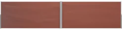 Doppelseitenmarkise 180 x 800 cm braun