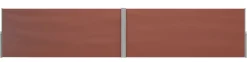 Doppelseitenmarkise 160 x 800 cm braun