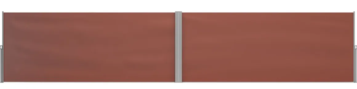 Doppelseitenmarkise 160 x 800 cm braun