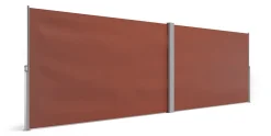 Doppelseitenmarkise 160 x 800 cm braun