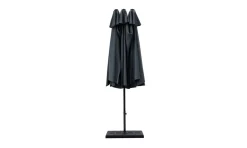 Doppel-Sonnenschirm SOLI 460 x 270 cm anthrazit